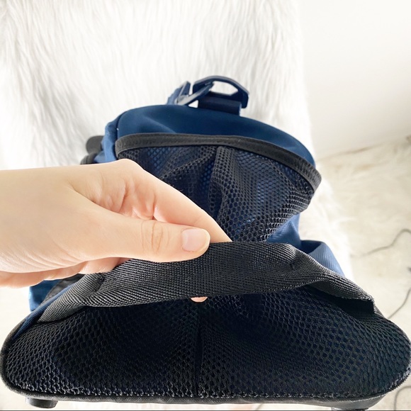 🧤SOLD🧤Nike Navy Blue Neon Green Duffle Gym Bag - Picture 7 of 8